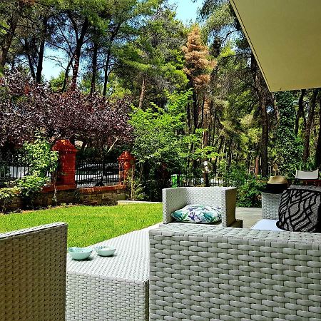 Wood And Stone Villa Sani  Exterior foto