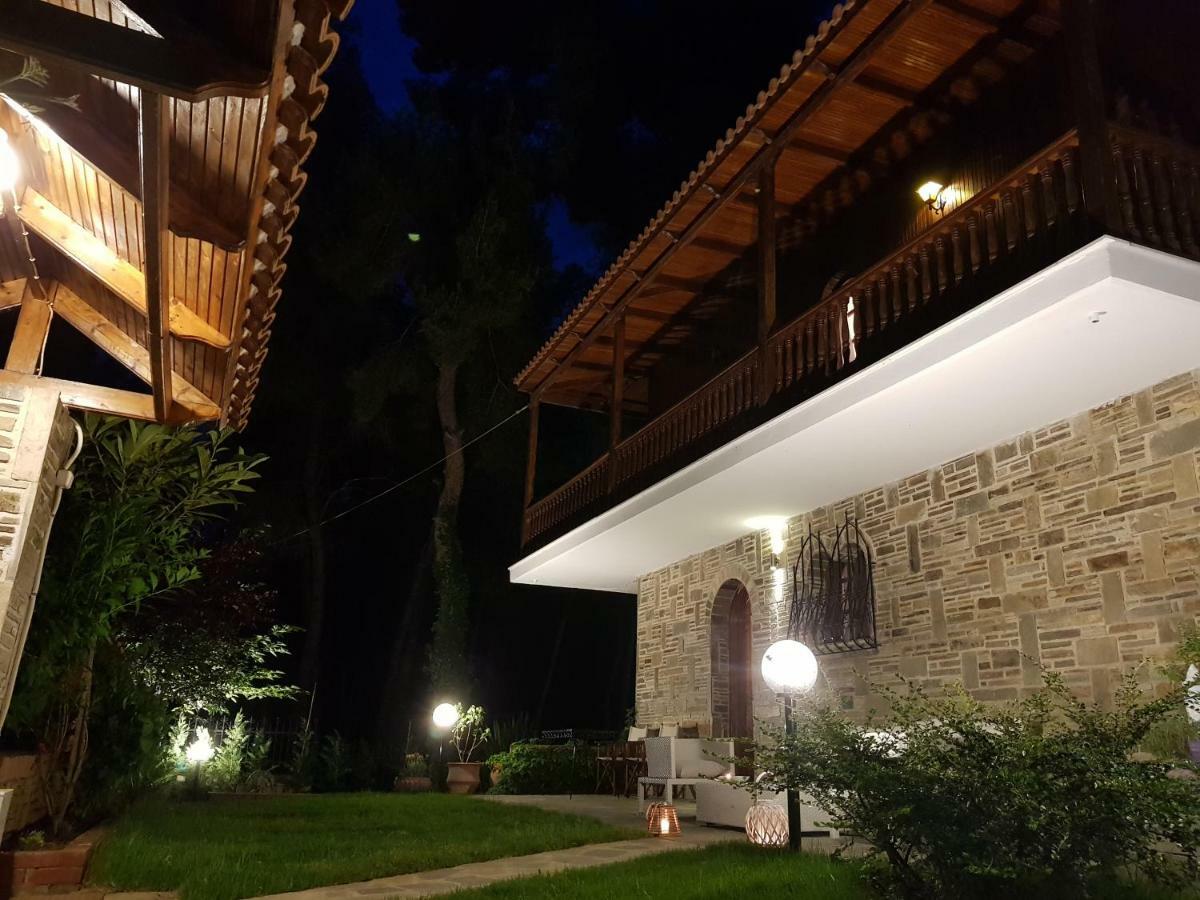Wood And Stone Villa Sani  Exterior foto